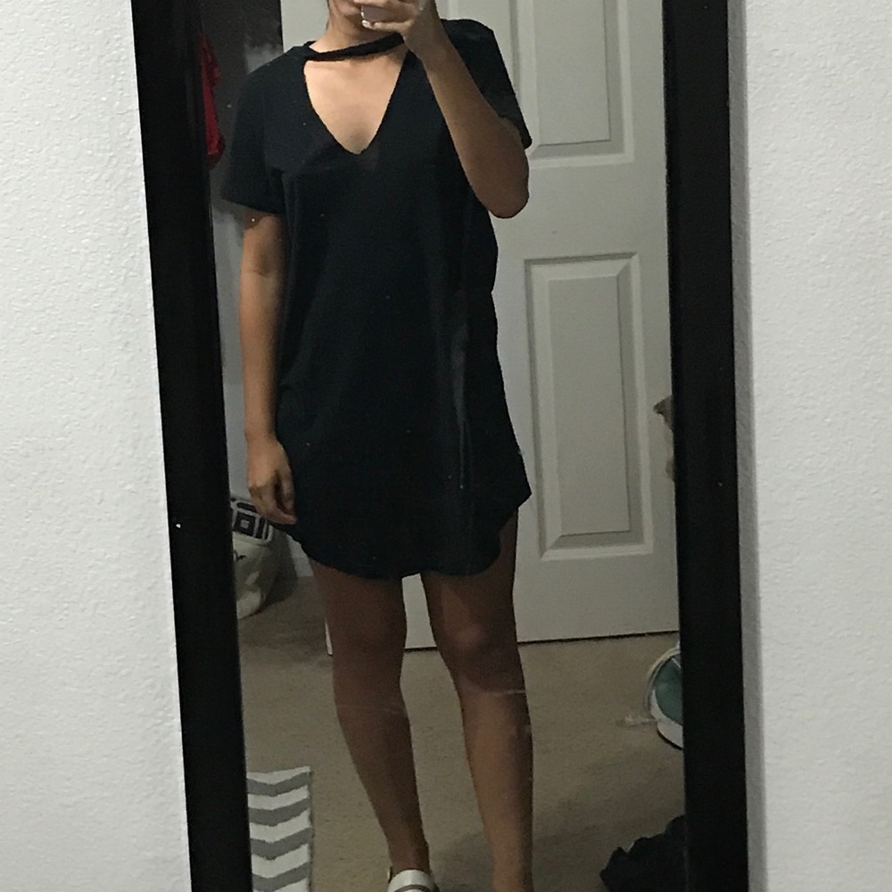 Black Cut Out Dress